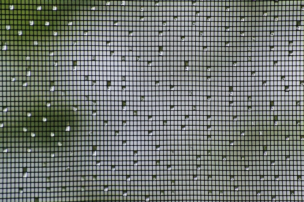 gfe3 Screen with water droplets in Dallas-Fort Worth